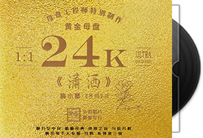 梅小琴《潇洒》头版限量编号24K黄金母盘第1张