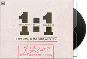 姚璎格《声暖人心 2CD》限量1：1黄金母盘直刻