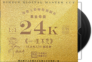 杨乐婷《一生不变》24K黄金母盘直刻第1张
