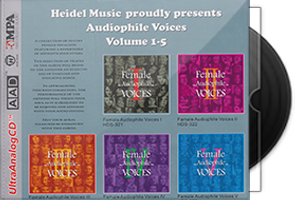 ABC德国制《极致HiFi女伶天碟5CD》6N纯银镀膜第1张